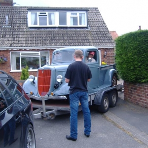 27th June 2012 Loaded up ready for long trip across the North Sea to "The Black Forest" area in Germany...