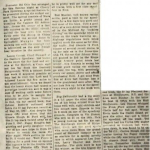 Good Nat Kleinfield column fron 1947