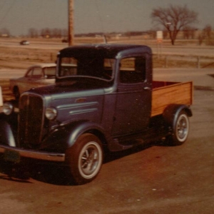 My 1935 Chevrolet High-Top. Photo was taken in 1969.