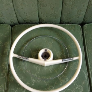 Accessory wheel back from the recaster....Dennis Crook at Quality Restorations. Looks great and he did a fabulous job.