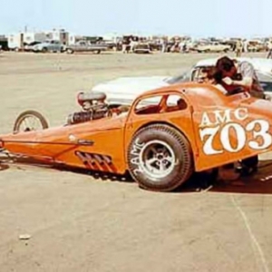 Paul Sutherland's Simca bodied comp coupe at Famoso, 1960. This was one bad ass coupe!