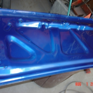 Wifes 69 camao trunk lid