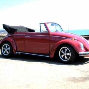 Since Jack retired in February this year, he's been working on this '69 VW Cabriolet. I know, it's not HAMB friendly, but it sure is a blast to cruise around in now that he's moved to San Luis Obispo.