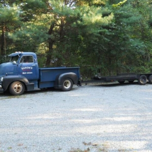 COE towing trailer it came home on rs