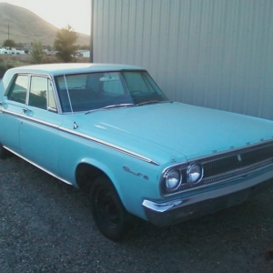 My '65 4dr parts car.

The poor old thing is actually in real good shape. The interior is good and it is an original FACTORY (YES, FACTORY) A/C car! It is just a roller now and the compressor is long gone but all of the ducting and EVERYTHING is under the dash! The wiring is near PERFECT. The car was garaged and is a So. Cal. car and the guy I got the two cars from bought this from the original owner. Technically, I'm the second owner since it wasn't registered to the guy I bought it from. I got all the titles for the cars now and they are mine and YOU can't have them! lol :D