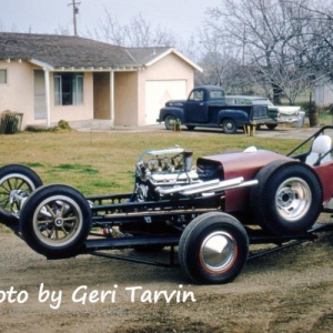 geri 017
heading for the drags -early 1961