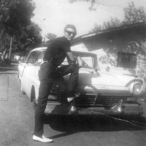 Dad & his Ford.