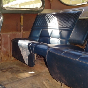 '66 T-Bird seats installed.