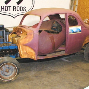 Bought a stalled street rod project off eBay for $4500.