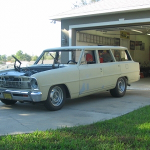 Retired from 30+ years of drag racing, and now being converted into my daily driver.