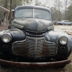 1941 Chevy Special Deluxe Business Coupe Front View