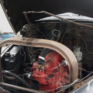 1941 Chevy special Deluxe Business Coupe Engine