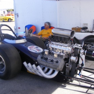 geri'scar 001taken at Bakersfield Calif CHRR 2012. Ross Preen seated- from Australia was my driver this year