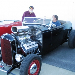 Dennis Wile's 354 four speed roadster.