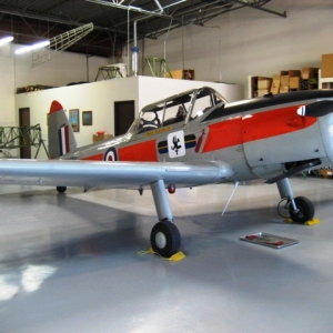 In the same hangar with the two car projects.