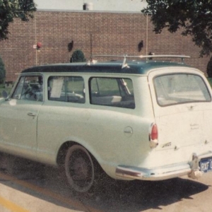 restored 61 rambler station wagon