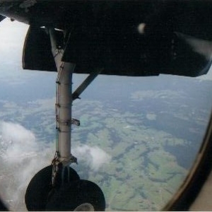 Out the window of a Caribou