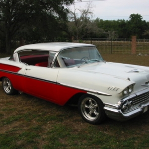 58 BelAir 2-door HT......good cruiser