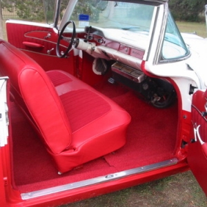 58 HT after we took out and re-did the 70s crushed velour interior...