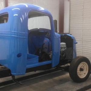 '38 Chev pu...starting to come together.