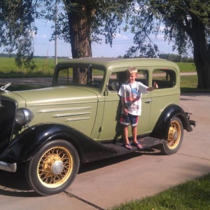 1934 Chevy - Safe at home