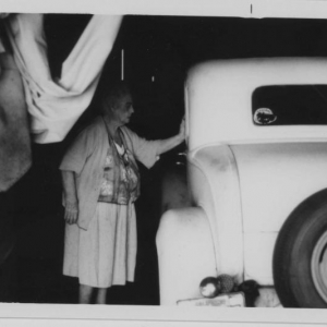 She parked the 32 in a dirt floor garage with a WWII canopy cover used as garage door. she never had any kids so this 32 was her baby!