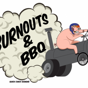 Chris Tapp's Burnouts and BBQ logo