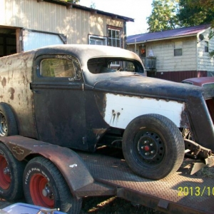 my 46 Home made sedan delivery