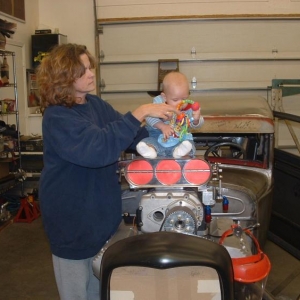 princess cheryl and grandson.