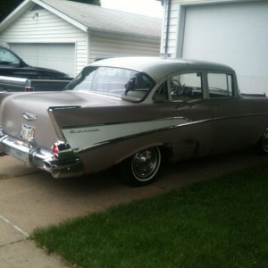 Chevy at the garage