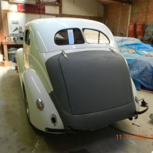 putting bumpers on and starting to get ready for a new paint job