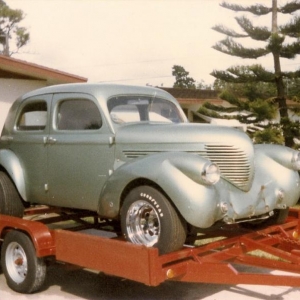 1937 Willys Gasser Sedan