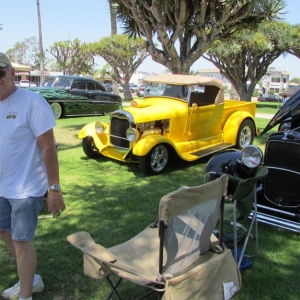 Ariving at 40 Ford Day.