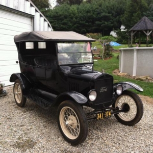 1923 model T ford
