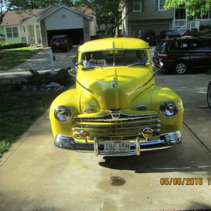 47 ford super deluxe coupe