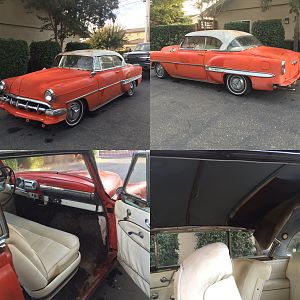 54 Chevy hardtop