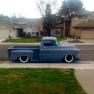 57 chopped Chevy