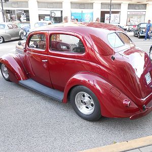 red 37 ford