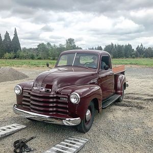 1949 Chevy 3100 Pick Up Truck Direct Enclosed Transport