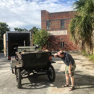 1914 Model T Touring Survivor Direct Enclosed Transport