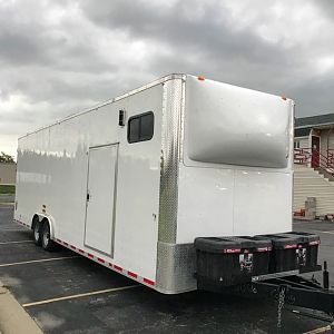 Custom 30 Foot Enclosed Car Hauler Trailer