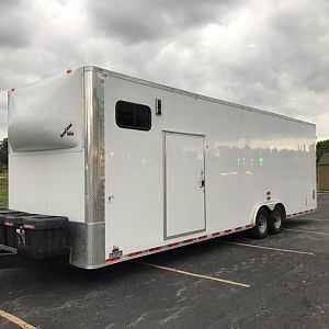 30 Foot Custom Enclosed Car Hauler Trailer