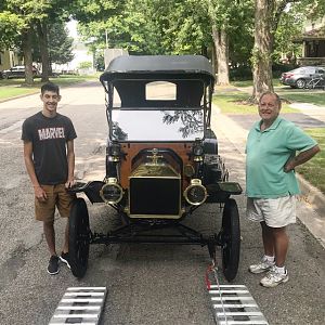 1914 Model T Roadster Direct Enclosed Transport