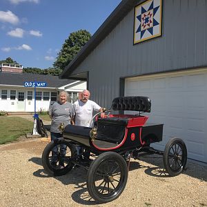 1903 Oldsmobile Curved Dash Direct Enclosed Transport