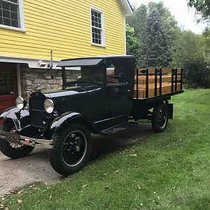 1928 Ford AA Stakebed Truck Direct Enclosed Transport