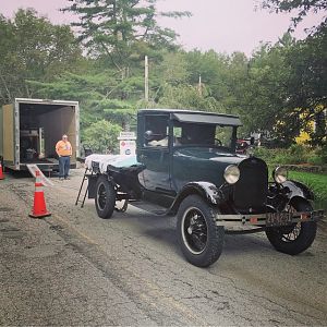 1928 Ford Model AA Stakebed Truck Direct Enclosed Transport