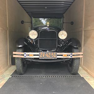 Direct Enclosed Transport 1928 Ford AA Stakebed Truck