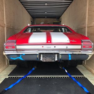 1969 Chevelle Race Car Direct Enclosed Transport