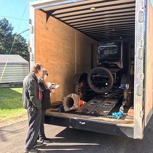 1922 Model T Arriving In Sturgis, MS