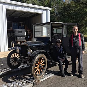 Craig & Elaine With $20 Model T